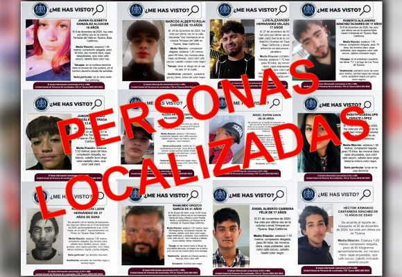Localiza Fiscalía a 12 personas reportadas como desaparecidas