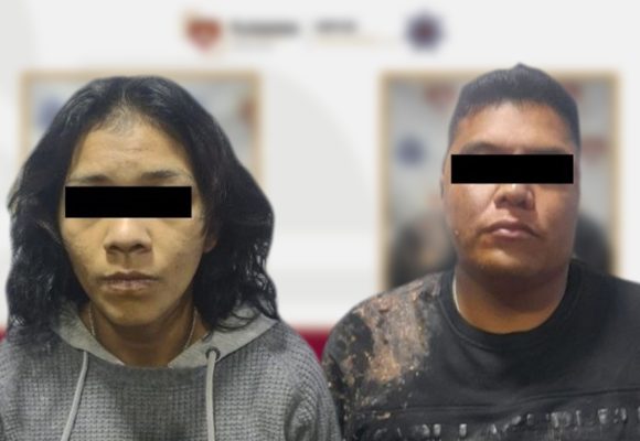 Detienen a dos personas tras dañar patrullas durante intentos de fuga