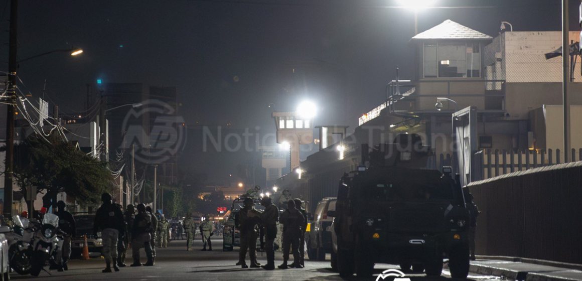 Fuerte operativo federal en la penitenciaría de La Mesa