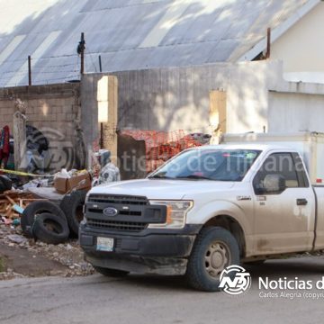 Localizan a hombre sin vida en lote baldío de la Sánchez Taboada