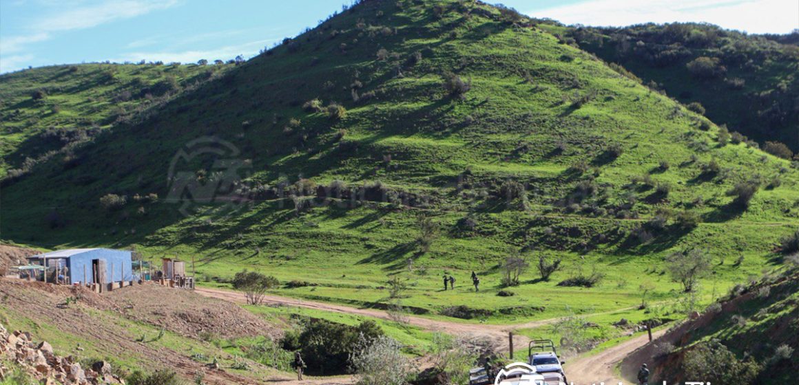 Localizan tres cuerpos enterrados en Hacienda de las Delicias