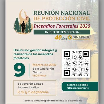 BC será sede de la Reunión Nacional de Protección Civil por la temporada de incendios forestales