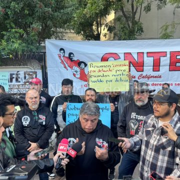 CNTE convoca a paro en Baja California por adeudo a 2 mil 500 maestros interinos