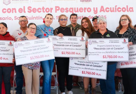 Baja California se consolida entre los primeros lugares nacionales en pesca y acuacultura