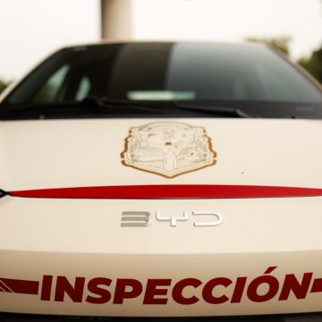 Ponen en marcha unidades eléctricas para reforzar la supervisión del transporte público