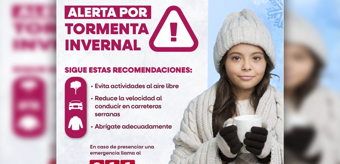 Exhorta Protección Civil de Baja California a extremar precauciones ante la segunda tormenta invernal