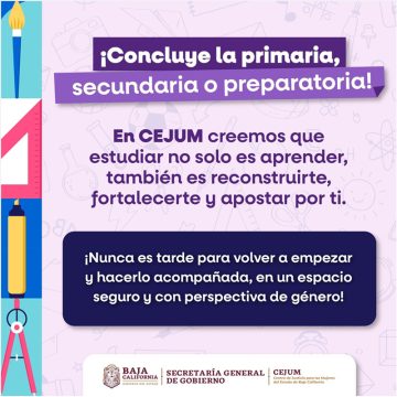 Fortalecen el acceso de las mujeres a la educación básica y media superior