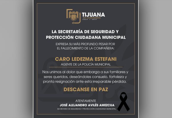Luto en la SSPCM: la agente Estefani Caro de 24 años pierde la vida de forma trágica