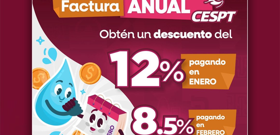 qws Cespt invita a los usuarios a participar en el programa de pago anual anticipado