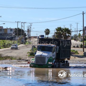 rrrrrrr Vecinos de K Casas piden intervención por avenida intransitable