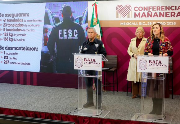 Presentan avances del modelo de seguridad en Baja California