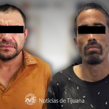 Detienen a dos hombres armados en distintos puntos de Tijuana