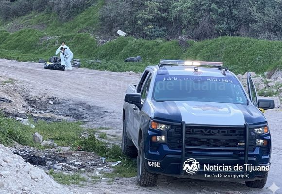 Dejan cadáver “embolsado” en la entrada a Valle Imperial