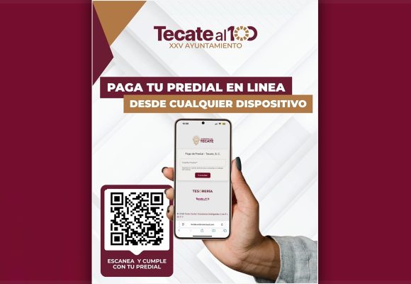 Habilitan pago del predial en línea en Tecate