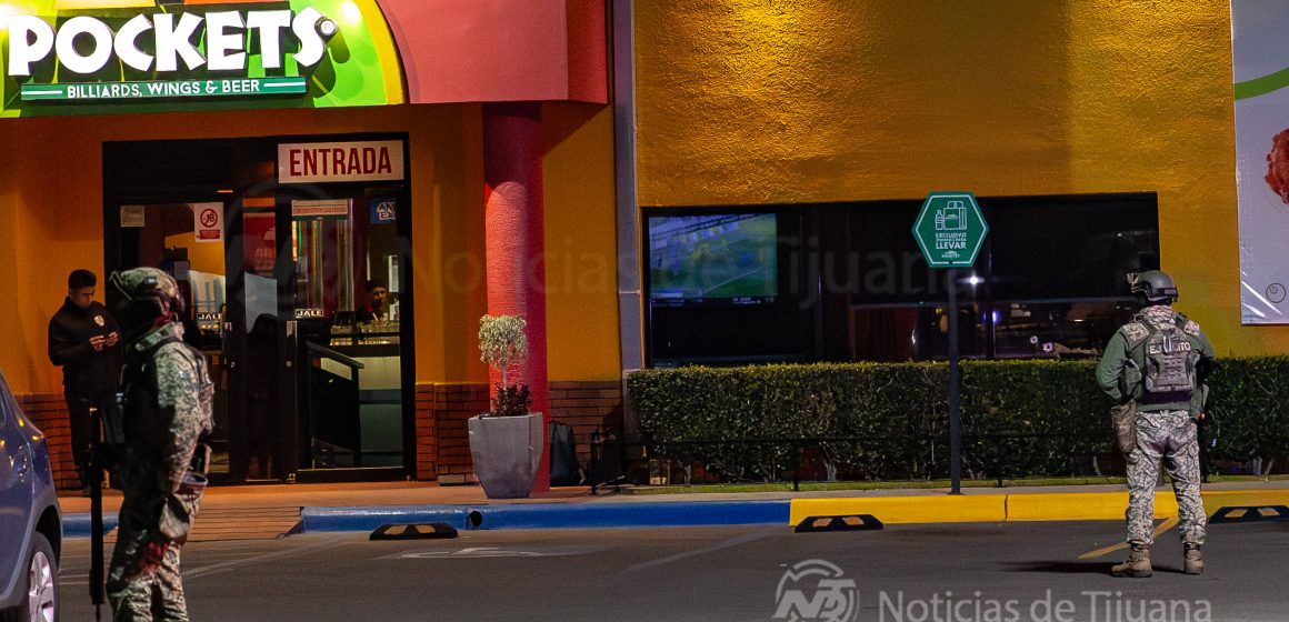 Hombre resulta herido por arma de fuego en billar de Zona Río