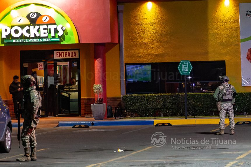 Hombre resulta herido por arma de fuego en billar de Zona Río