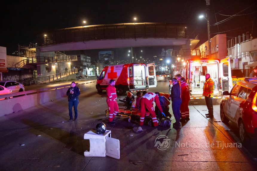 Motociclista crítico tras atropello en 5 y 10
