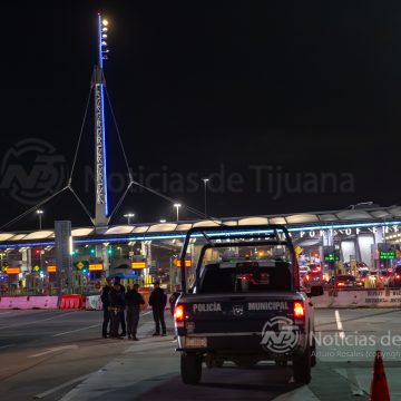 Persecución termina en la garita de San Ysidro; detienen a hombre armado