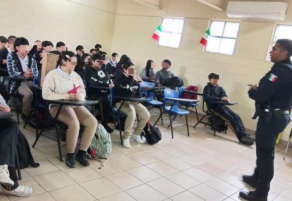 Visita SSPCM Cecyte Florido tras video de riña