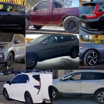 Recuperan 13 vehículos con reporte de robo