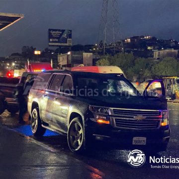 Circulaba en una Suburban cuando las balas lo alcanzaron