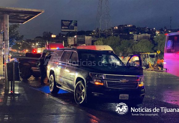 Circulaba en una Suburban cuando las balas lo alcanzaron