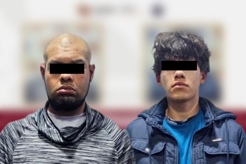 Detienen a dos hombres armados con droga y cartuchos