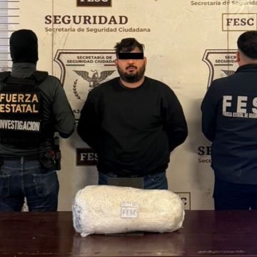 Aseguran más de 12 kilos de metanfetamina