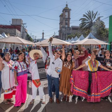 Inauguran Feria del Atole y el Tamal de los Pueblos Originarios