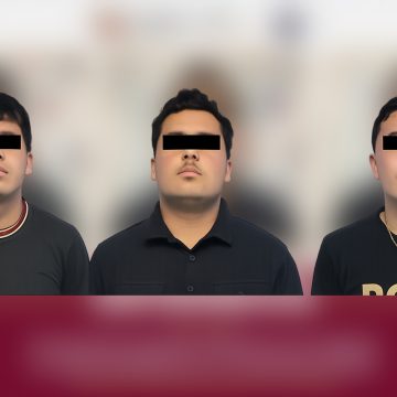Detienen a tres jóvenes por robo con violencia en la colonia Libertad