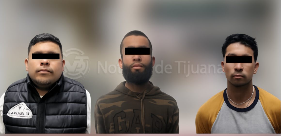 1 Detienen a tres hombres armados en distintos puntos