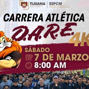 Carrera D.A.R.E. será este 7 de marzo