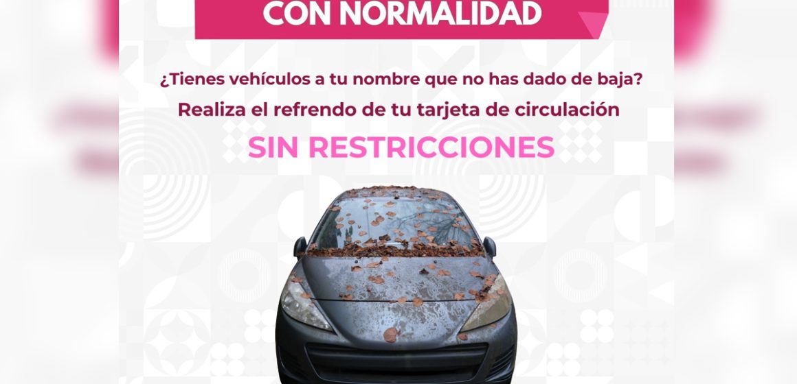 Refrendo vehicular en Baja California ya puede realizarse sin restricciones