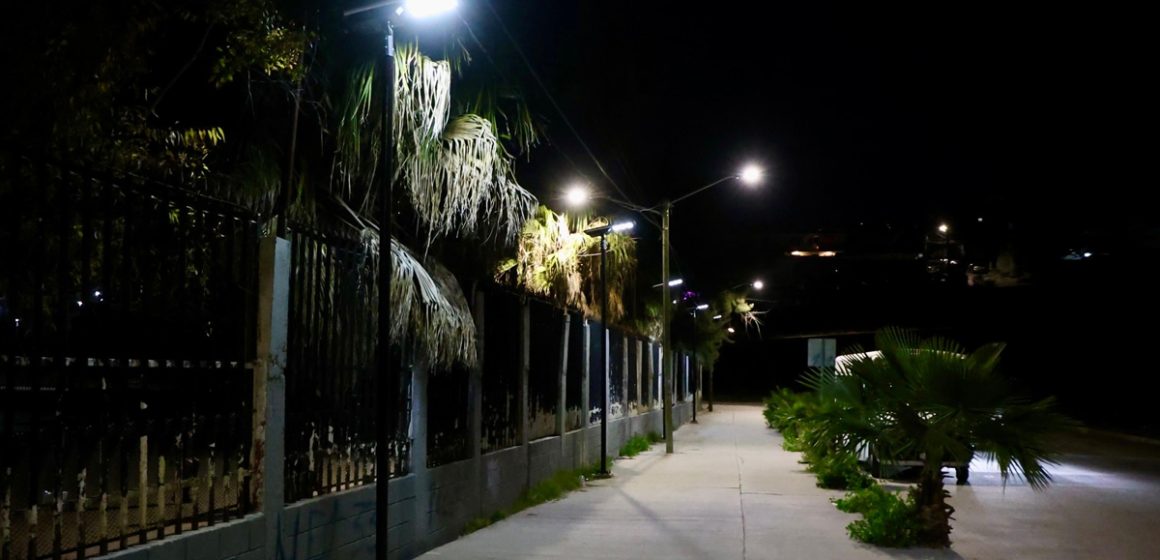 Instalan Sendero Seguro en Mariano Matamoros para reforzar trayectos escolares