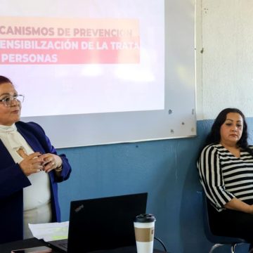 Capacitan a docentes de secundaria en prevención de trata de personas