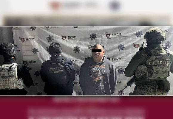 Detienen a hombre por violencia familiar y portación de arma tras alerta de Botón Morado