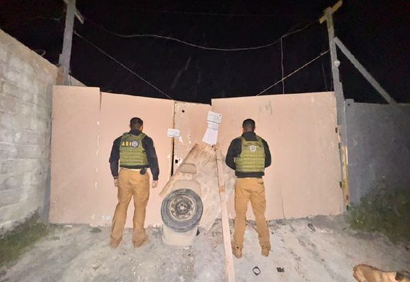 Fiscalía cateó un domicilio y aseguró dos vehículos robados