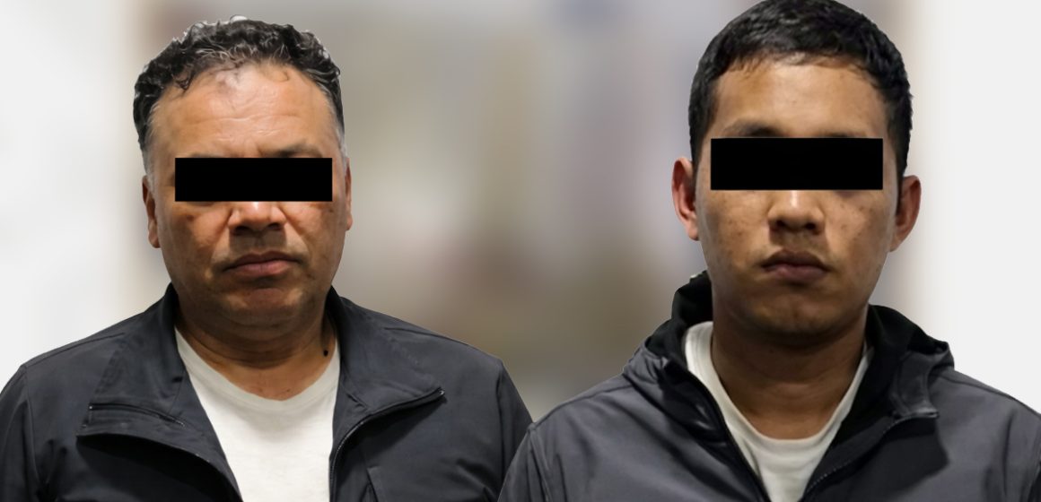 Caen dos hombres con heroína en la colonia El Lago