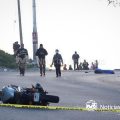 Peatón pierde la vida tras ser atropellado; motociclista queda en estado crítico