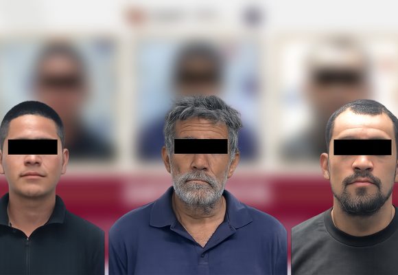 Aseguran a tres personas con droga durante patrullajes