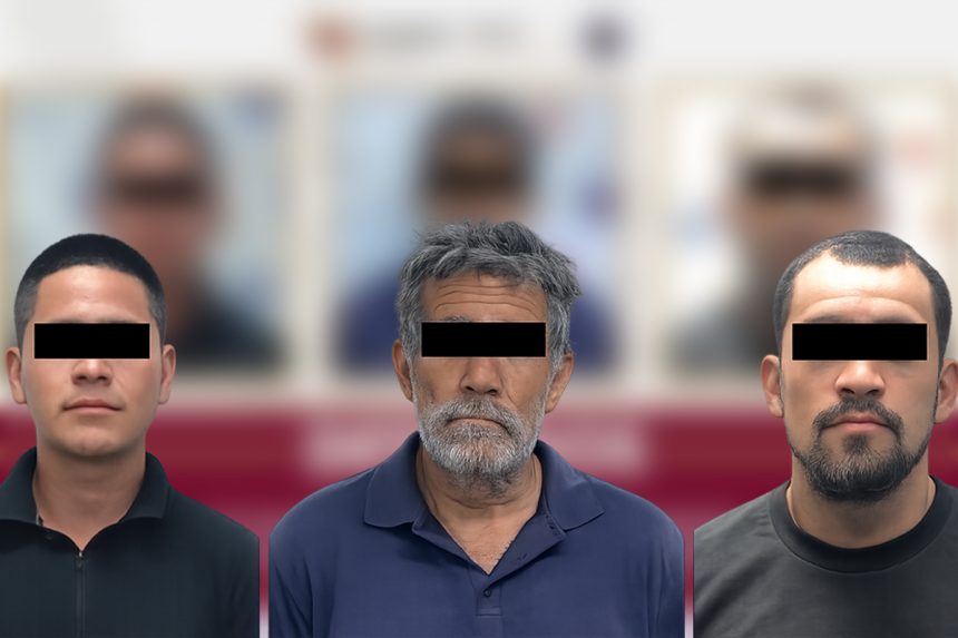 Aseguran a tres personas con droga durante patrullajes