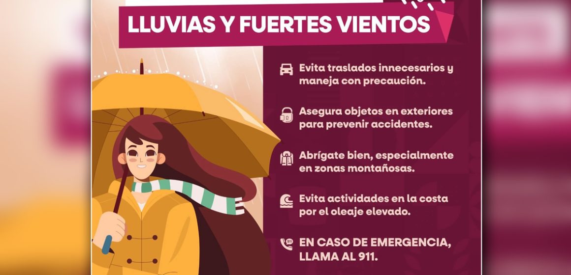 Prevén lluvias fuertes la tarde de este jueves en Baja California