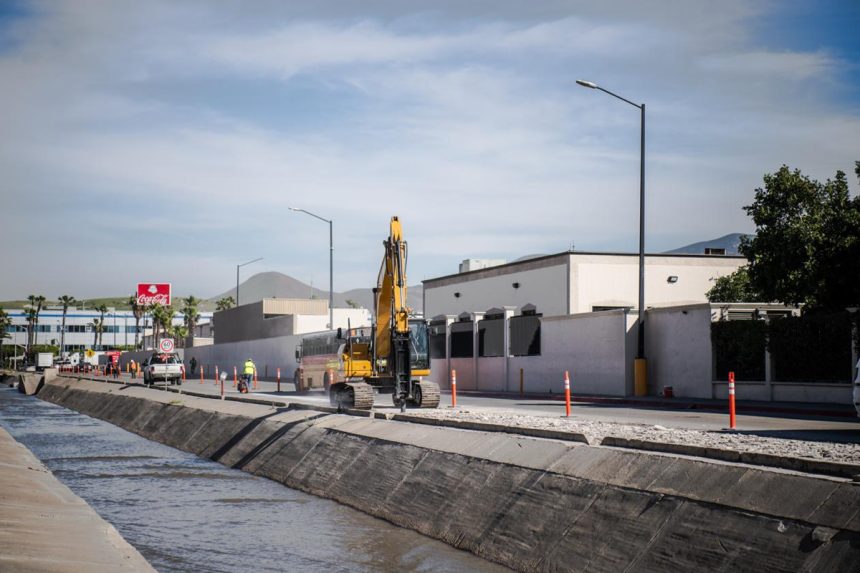 CESPT inicia obra para alejar aguas tratadas en la Zona Este de Tijuana