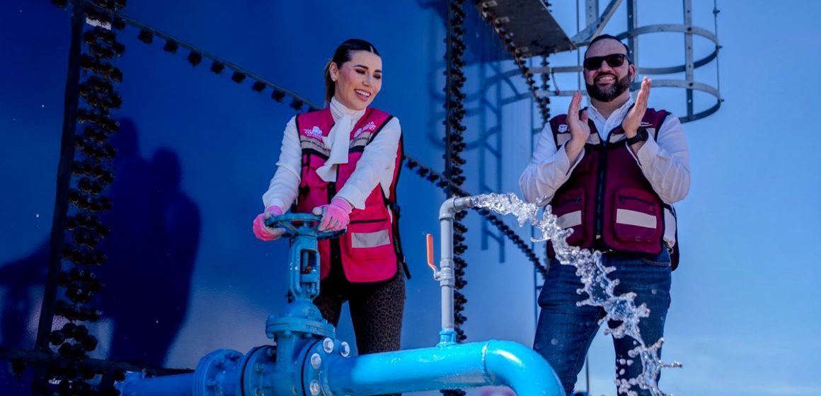 Inauguran tanque “Juárez” y anuncian obras de pavimentación en Tecate