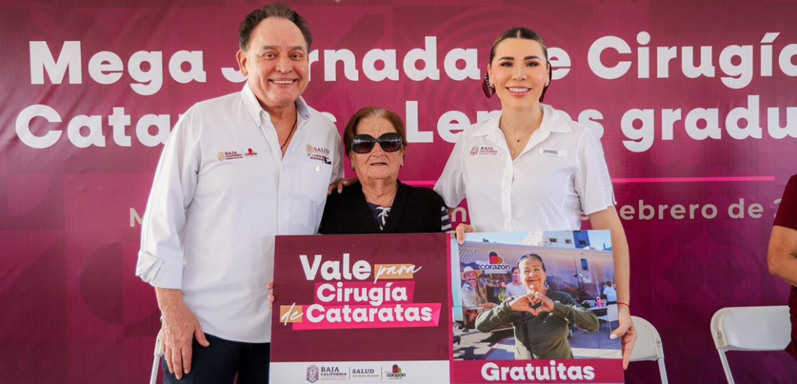 Baja California destaca en cirugías gratuitas de cataratas