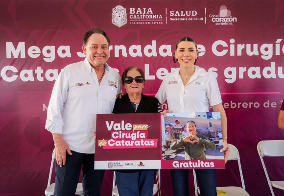 Baja California destaca en cirugías gratuitas de cataratas