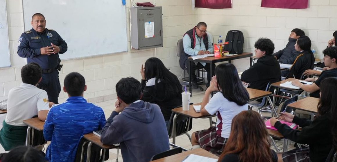 Realiza SSPCM jornada preventiva “Revisión de Pertenencias” en preparatoria