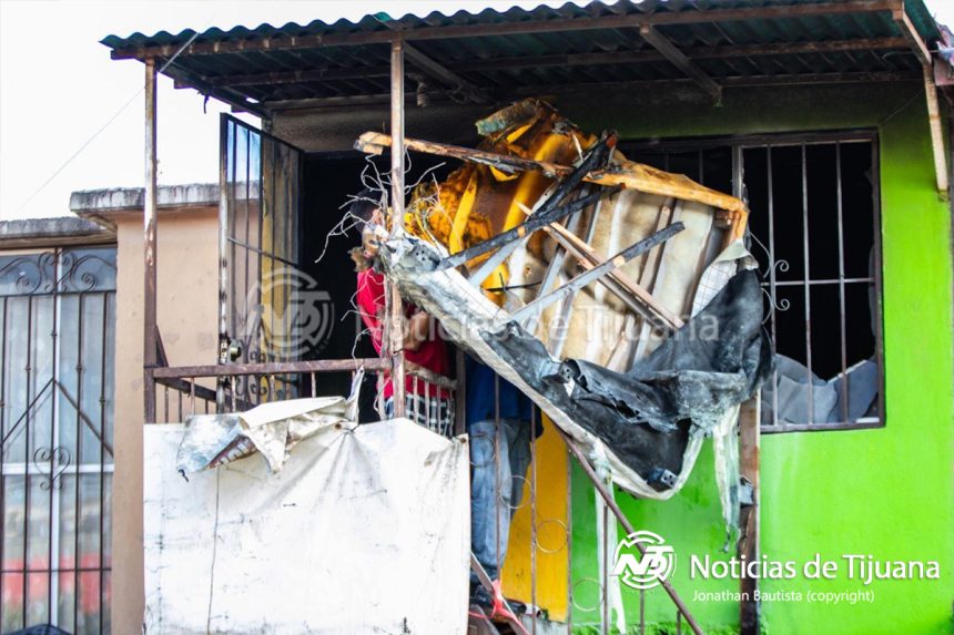 Incendio consume cuarto en vivienda de Cañadas del Florido