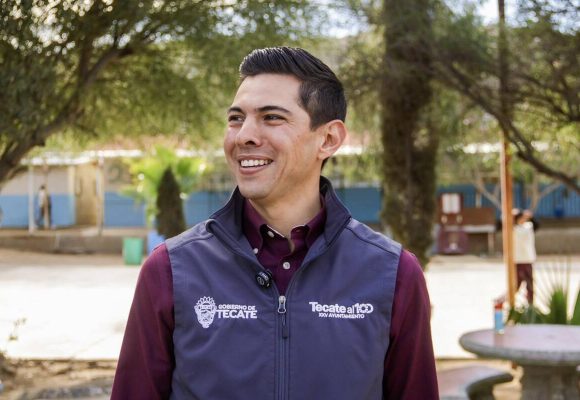 Román Cota destaca avances en mejora vial y llama a la ciudadanía a reportar baches en Tecate