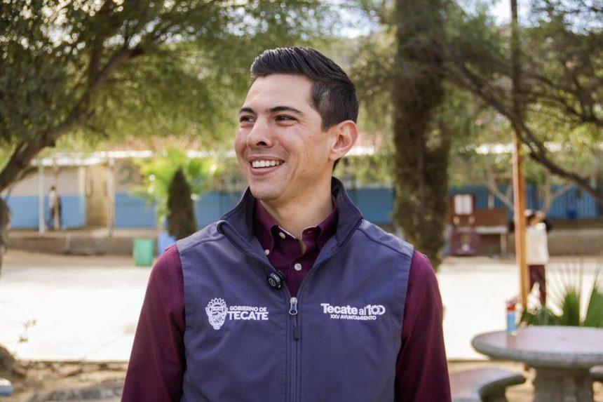 Román Cota destaca avances en mejora vial y llama a la ciudadanía a reportar baches en Tecate